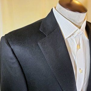 Canali- Black- 100% Cashmere 40S (52C) NWOT